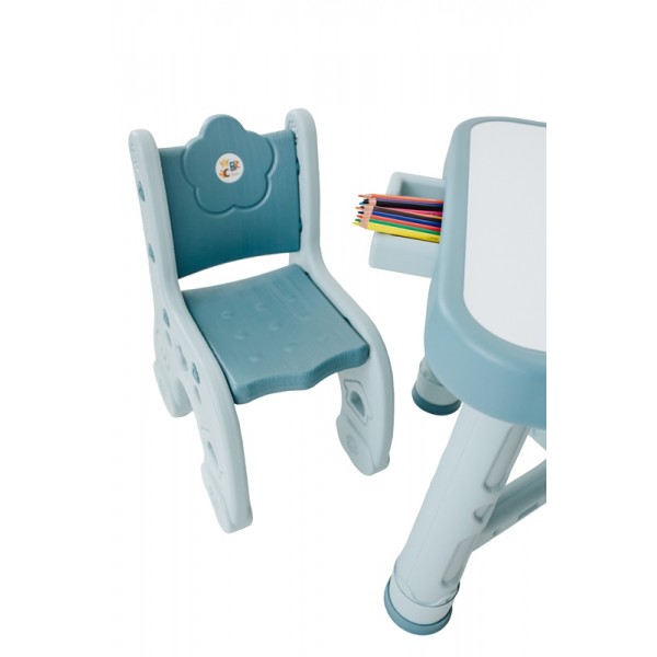 Комплект столик и два стульчика Poppet Монохром