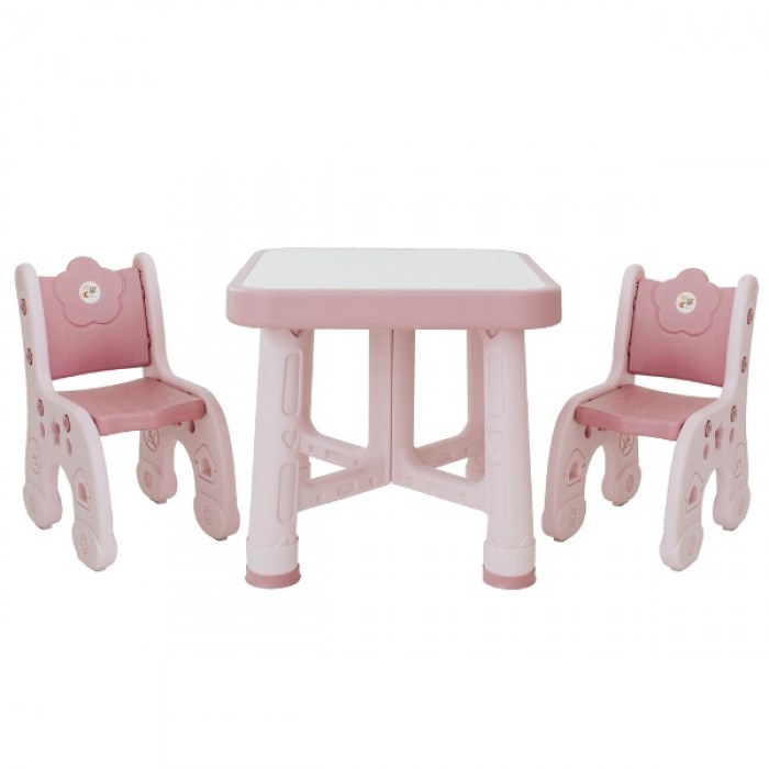 Комплект столик і два стільчики Poppet Пудра
