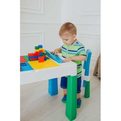 Комплект столик и стульчик Poppet Колор Блу 5 в 1