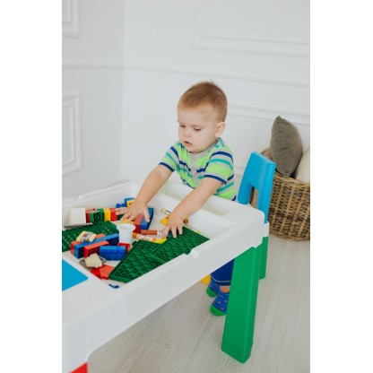 Комплект столик и стульчик Poppet Колор Блу 5 в 1