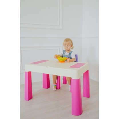 Дитячий багатофункціональний столик і стільчик Poppet "Colour Pink 5 в 1"