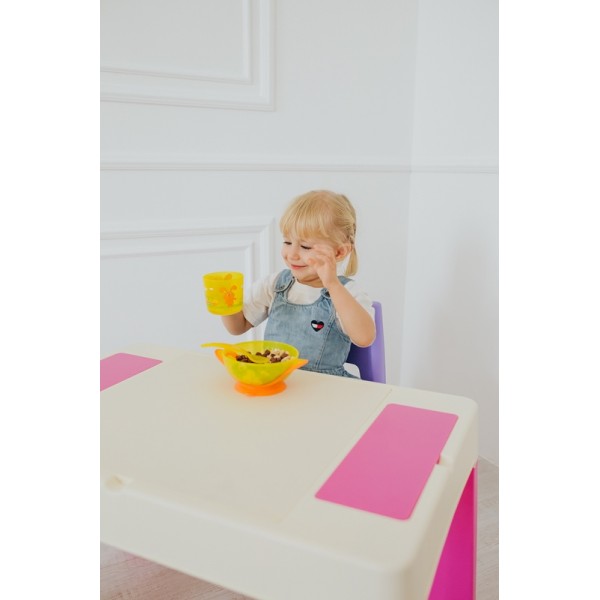 Детский многофункциональный столик и стульчик Poppet "Colour Pink 5 в 1"