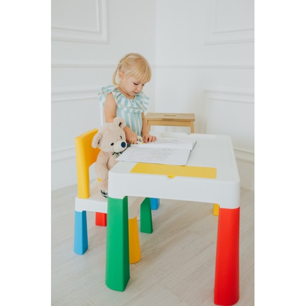 Детский многофункциональный столик и стульчик Poppet 5 в 1