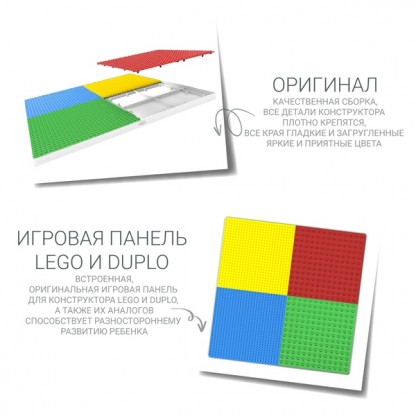 Дитячий багатофункціональний столик та стілець Poppet  5 в 1