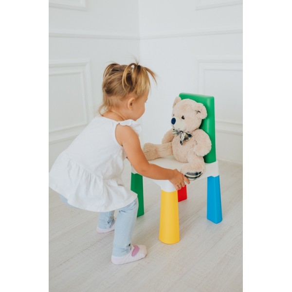 Детский стульчик Poppet зеленый