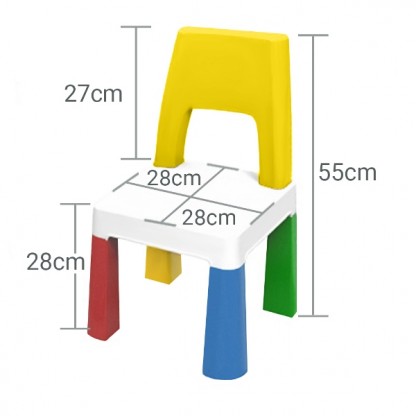 Дитячий стілець Poppet жовтий