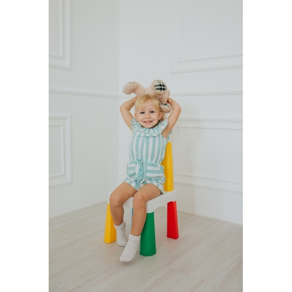 Детский стульчик Poppet желтый