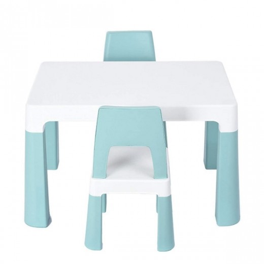 Багатофункціональний комплект столик і два стільчики Poppet Моно Блу