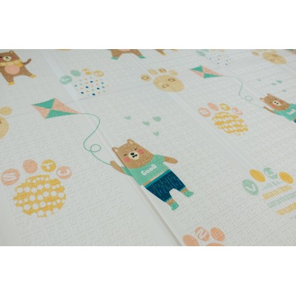 Двосторонній складний килимок "Парк та Прогулянка ведмедиків" 