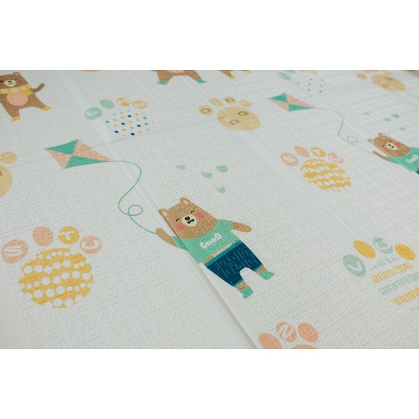 Двусторонний складной коврик Poppet Парк и Прогулка медвежат