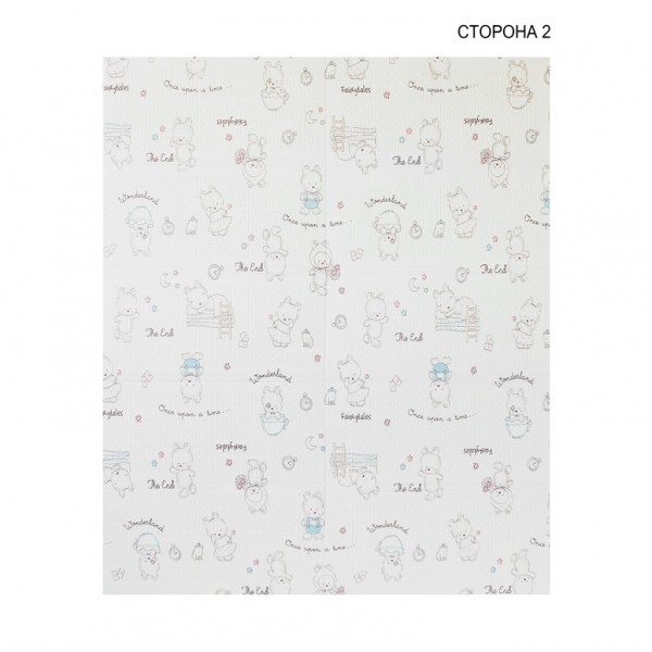  Двусторонний складной коврик "Приключения мишек и Танец панд"