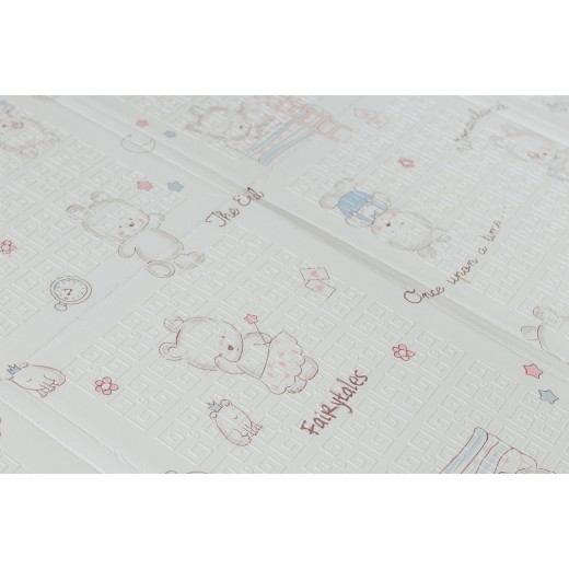 Двосторонній складний килимок "Пригоди ведмедиків та Танець панд"