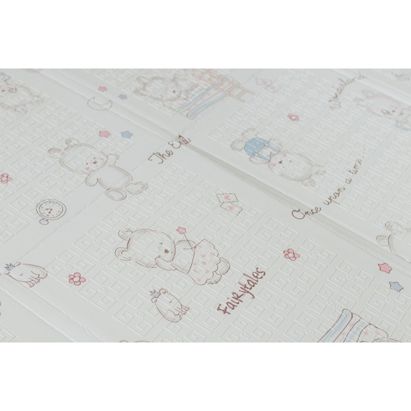  Двусторонний складной коврик "Приключения мишек и Танец панд"