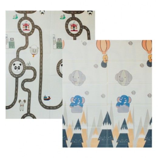  Двосторонній складаний килимок "Прогулянка та Дорожні подорожі"