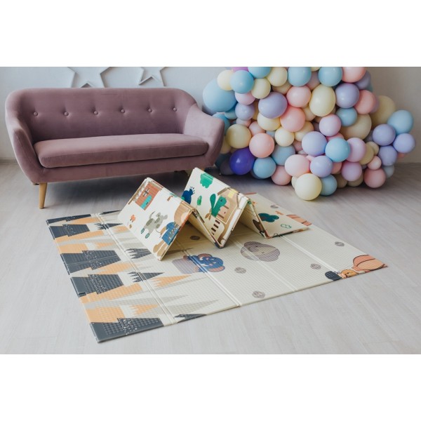  Двусторонний складной коврик "Прогулка и Дорожные путешествия" 