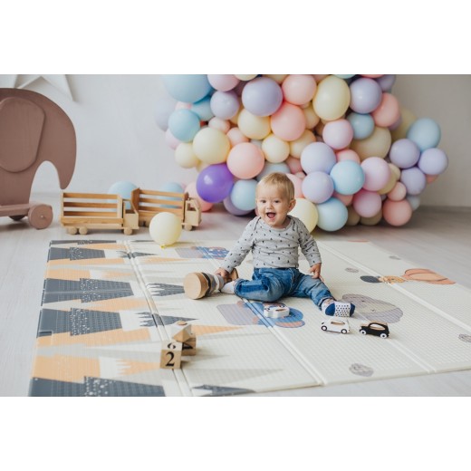 Двосторонній складаний килимок "Прогулянка та Дорожні подорожі"