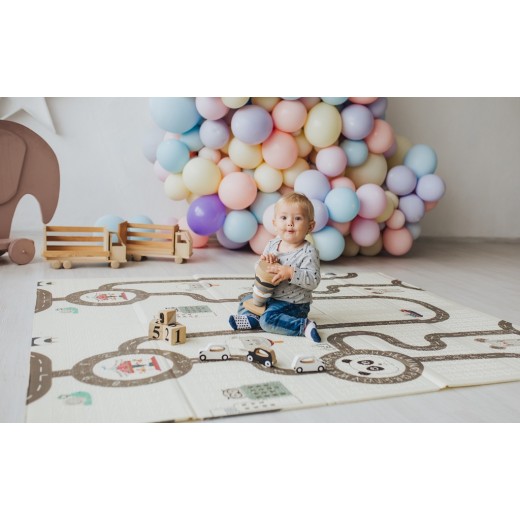 Двосторонній складаний килимок "Прогулянка та Дорожні подорожі"