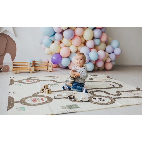  Двусторонний складной коврик "Прогулка и Дорожные путешествия" 