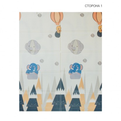  Двусторонний складной коврик "Прогулка и Дорожные путешествия" 