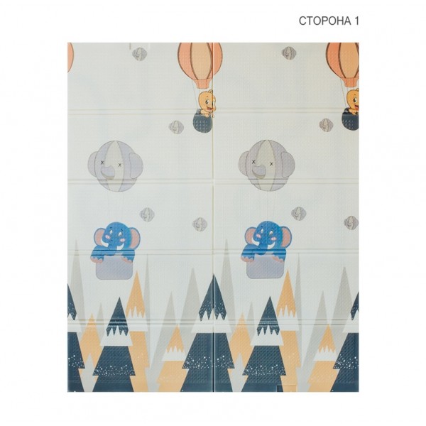  Двусторонний складной коврик "Прогулка и Дорожные путешествия" 