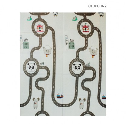  Двусторонний складной коврик "Прогулка и Дорожные путешествия" 