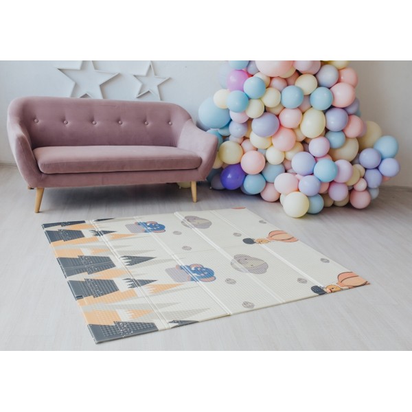  Двусторонний складной коврик "Прогулка и Дорожные путешествия" 