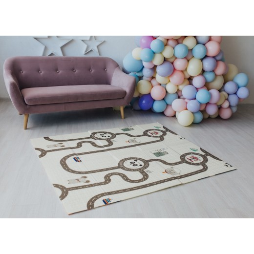 Двосторонній складаний килимок "Прогулянка та Дорожні подорожі"