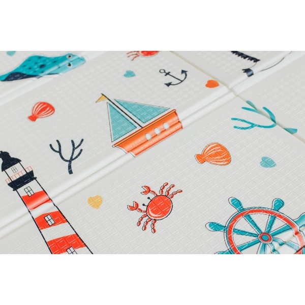 Двусторонний складной коврик Poppet Морской сезон и Зимние совушки