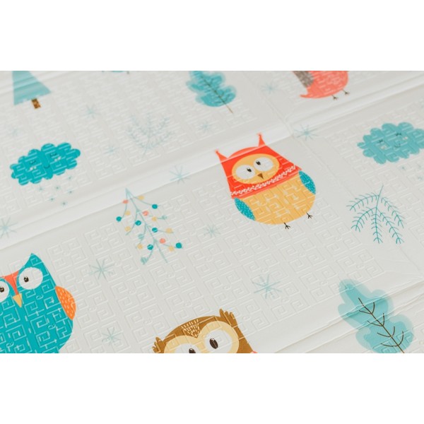 Двусторонний складной коврик Poppet Морской сезон и Зимние совушки