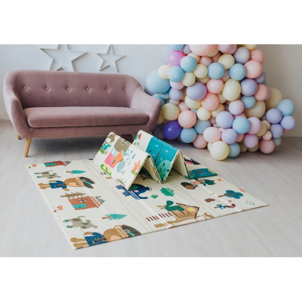  Двусторонний складной коврик POPPET Лесные жители и Добрые соседи