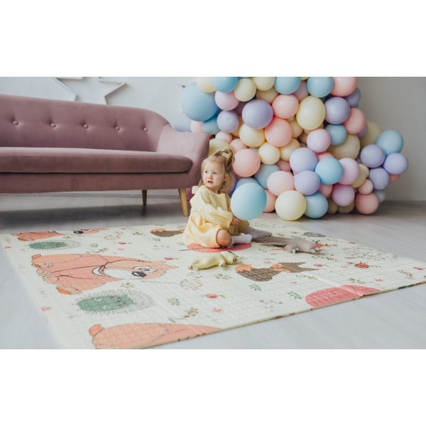  Двусторонний складной коврик POPPET Лесные жители и Добрые соседи