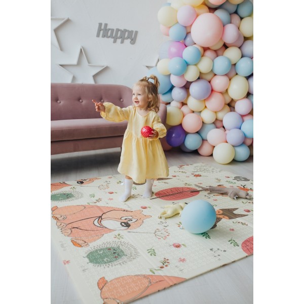  Двусторонний складной коврик POPPET Лесные жители и Добрые соседи