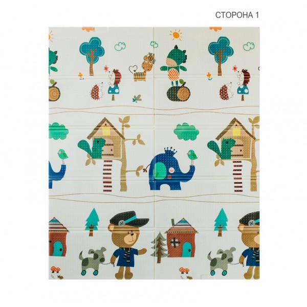  Двусторонний складной коврик POPPET Лесные жители и Добрые соседи