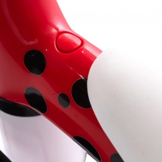 Детский трёхколёсный беговел Poppet «Божья коровка Иви», красно-чёрный