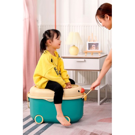 Ящик для зберігання іграшок POPPET Каченя Блу середній