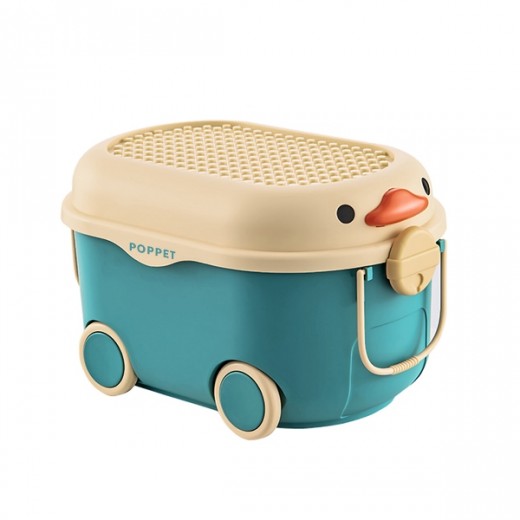 Ящик для зберігання іграшок POPPET Каченя Блу середній
