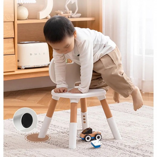 Дитячий багатофункціональний столик Poppet "Мультивуд 3в1" зі стільцем
