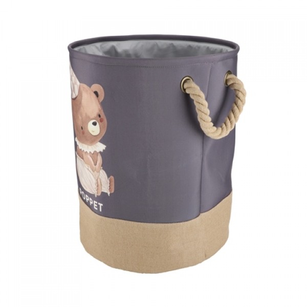 Корзина для хранения игрушек Poppet "Медвежёнок", 40х50 см