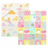 Двосторонній розвиваючий термокилимок POPPET "Стікери і Казковий політ" Двосторонній розвиваючий термокилимок POPPET "Стікери і Казковий політ"