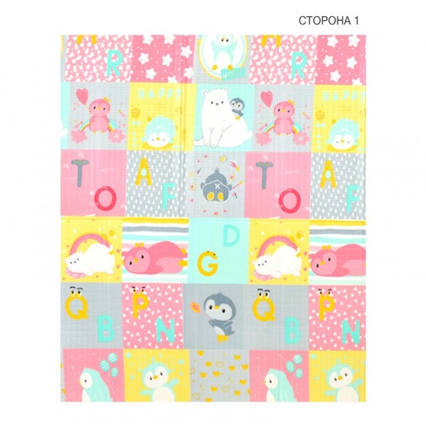  Двусторонний развивающий термоковрик POPPET "Стикеры и Сказочный полёт"