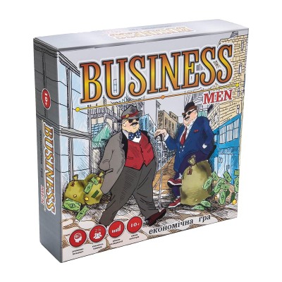 Настільна економічна гра Strateg Business men укр. (30516)
