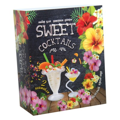 Набір для дитячого декору Strateg Sweet cocktails рос. (71848)