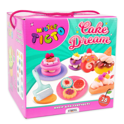 Набір для творчості Містер тісто Cake Dream Strateg українською мовою (41014)