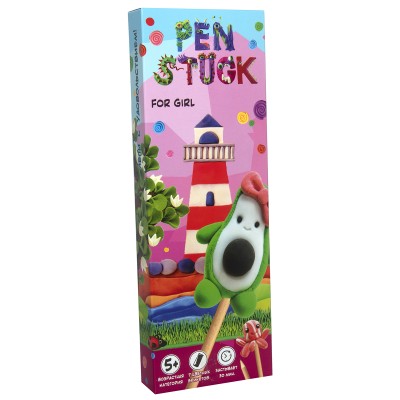 Набір для творчості Strateg Pen Stuck for girl рос. (30712)