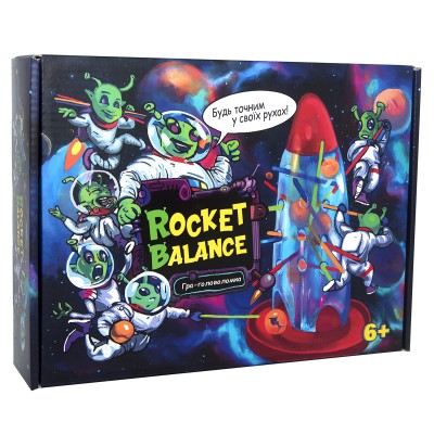 Настільна гра Strateg Rocket Balance укр. (30407)