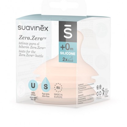 Соска антиколікова Suavinex ZERO.ZERO, повільний потік, від народження