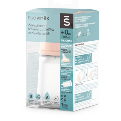 Антиколиковый набор Suavinex ZERO.ZERO, 180 мл