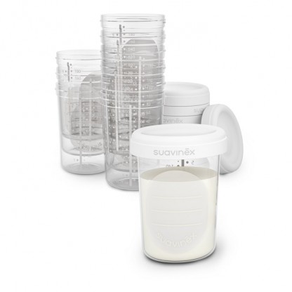 Контейнери для зберігання грудного молока Suavinex, 10 шт.