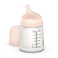 Антиколиковая бутылочка Suavinex ZERO.ZERO, 180 мл, медленный поток