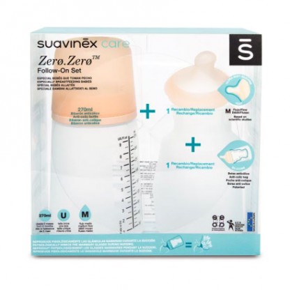Антиколиковый набор Suavinex ZERO.ZERO, 270 мл